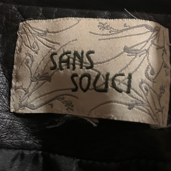 XS STUDDED FAUX LEATHER JACKET - Picture 8 of 9